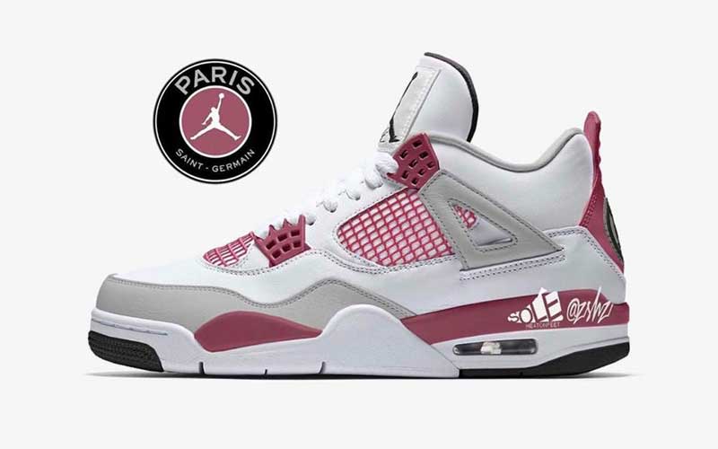 jordan 4 rose