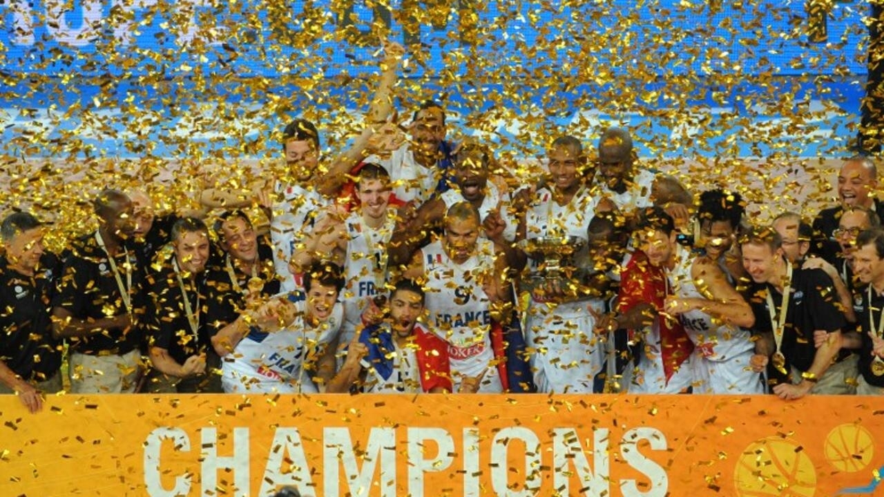 Equipe de France, championne d'Europe de basket en 2013