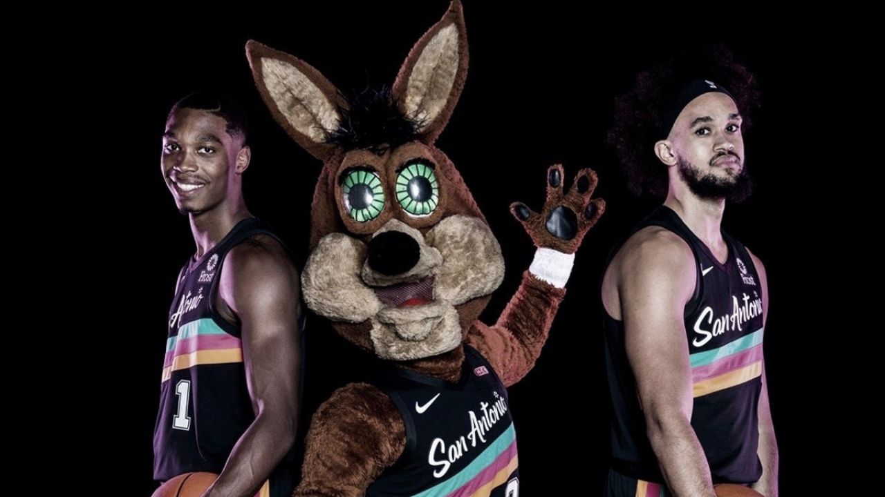 Les Spurs mettent à l'honneur leurs couleurs « Fiesta » pour leur maillot «  City Edition » • Basket USA