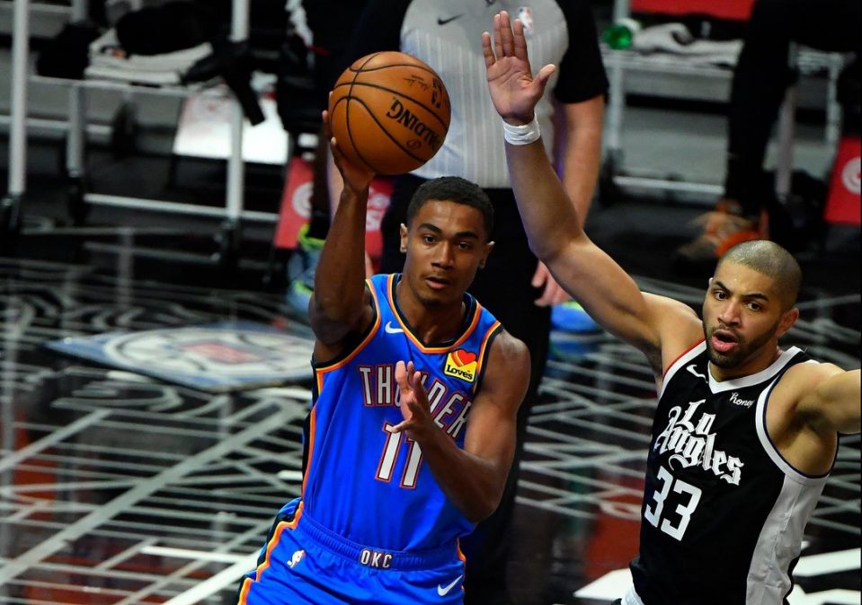 Théo Maledon, le rookie français du Thunder