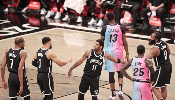 Kyrie Irving sauve les Nets face au Heat