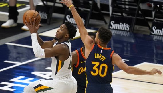 Malgré un Stephen Curry historique, le Jazz s’amuse avec les Warriors