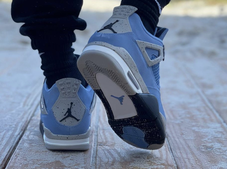 air jordan 4 bleu