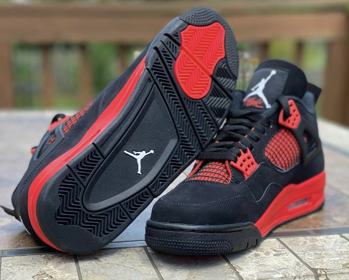 jordan noir et rouge