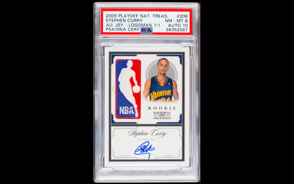 Nouveau record : une carte à collectionner de Stephen Curry se vend 5,9  millions de dollars ! • Basket USA