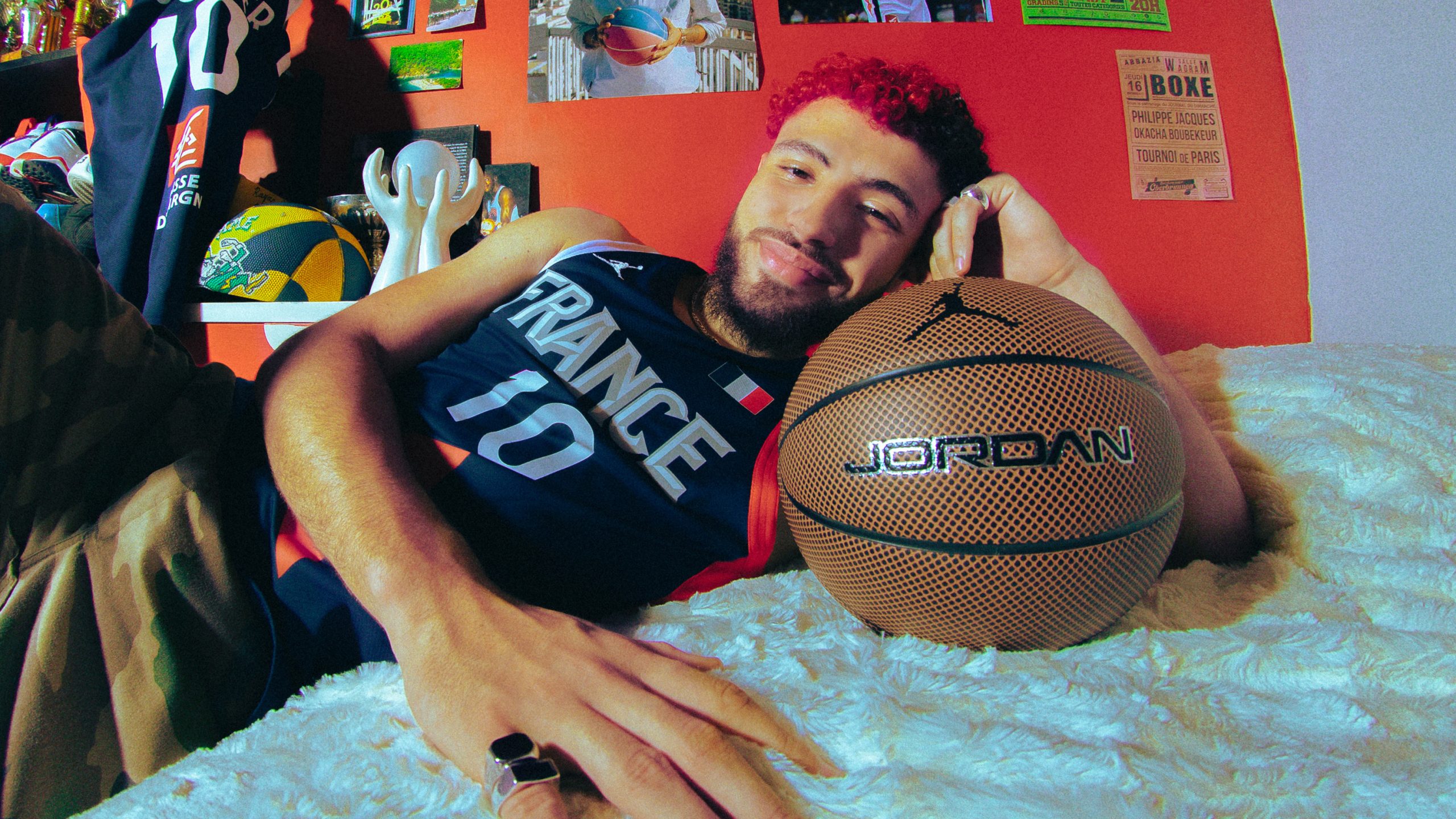 Maillot equipe de clearance france basket jordan