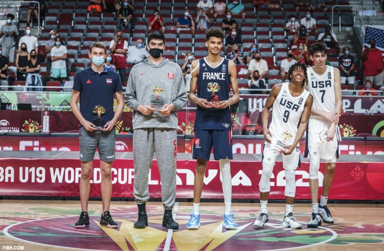 Mondial U19 : Chet Holmgren préféré à Victor Wembanyama comme MVP | NBA