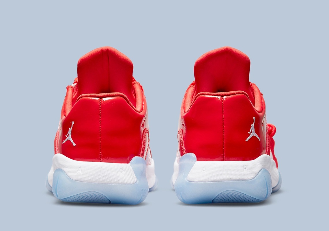 jordan 11 blanc et rouge