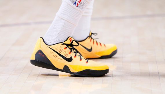 most worn shoe in nba