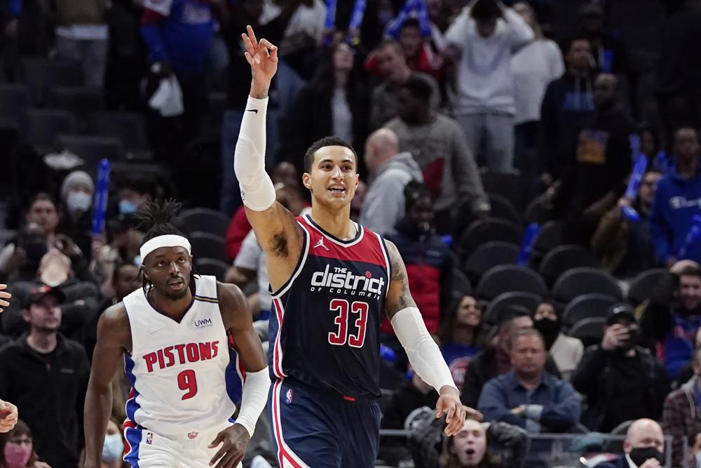 Kyle Kuzma fined for his actions towards a Pistons fan |  NBA