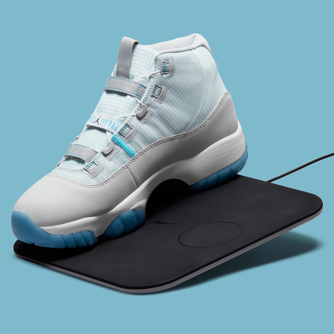 La Air Jordan 11 Adapt de retour en « University Blue » | NBA | Basket USA