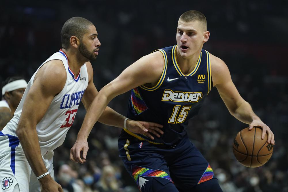 Nikola Jokic and the Nuggets with forceps against the Clippers |  NBA