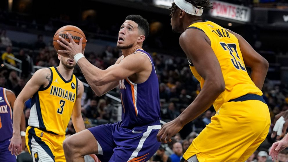 Suns dominate Pacers in attrition |  NBA