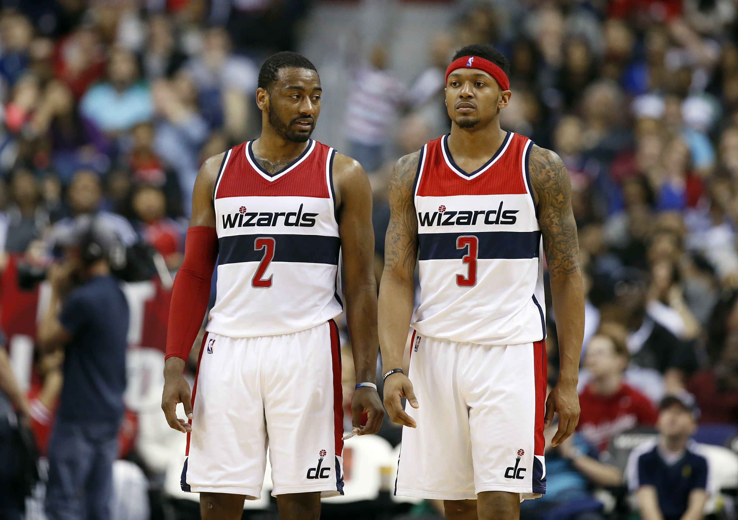 Bradley Beal recounts supporting John Wall in toughest moment