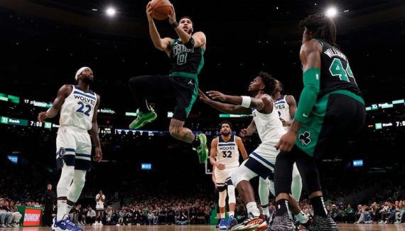 Les Celtics découpent les Wolves et récupèrent la 1ère place à l’Est !