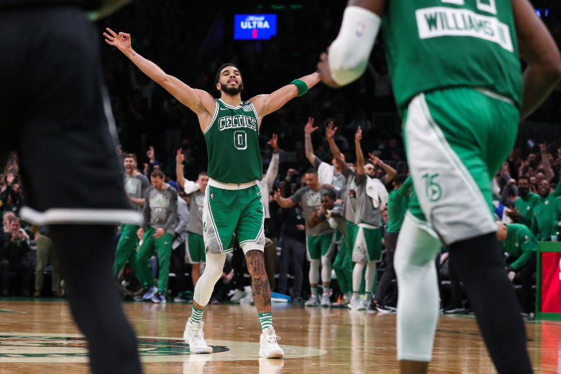 Jayson Tatum entre dans l'histoire des Celtics en battant les Nets