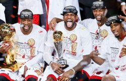 Le 21 juin 2012, LeBron James remporte son premier titre en NBA