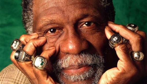 Le numéro 6 de Bill Russell sur tous les maillots NBA • Basket USA