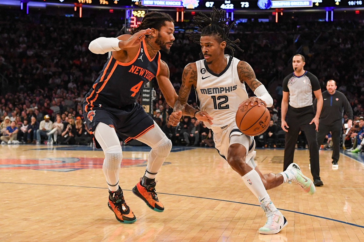 Why Ja Morant credited Derrick Rose after Grizzlies' win over Knicks