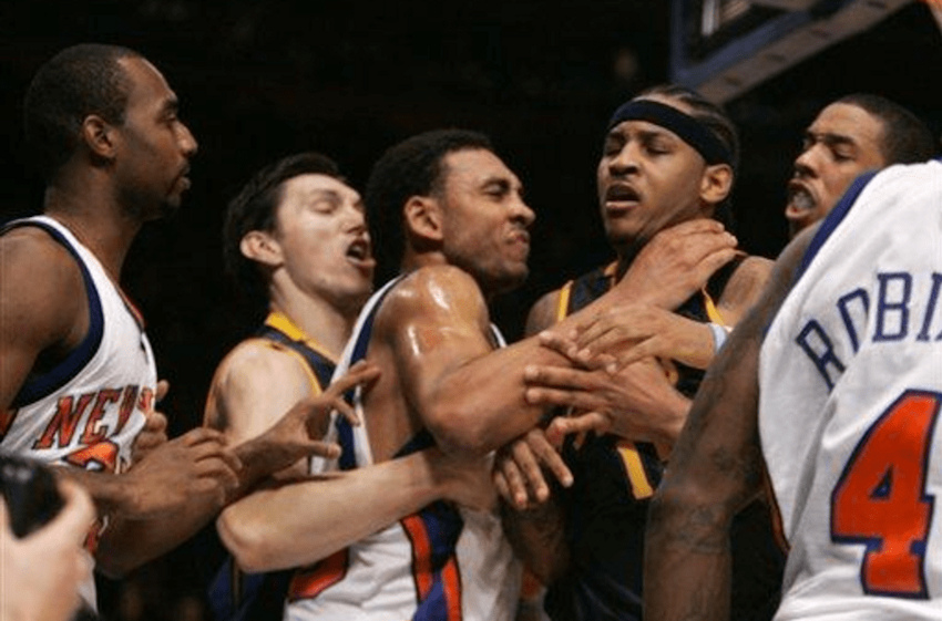 bagarre au madison square garden