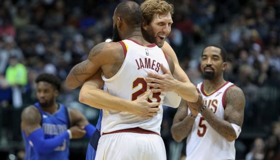 LeBron James: “Pongo a Dirk Nowitzki al mismo nivel que Manu Ginóbili”