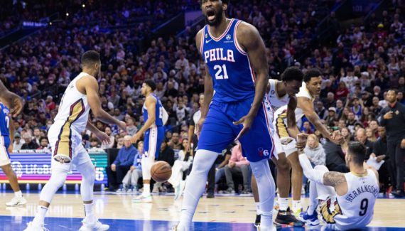 With a huge Joel Embiid (42 points and 11 rebounds), the Sixers take their revenge on the Pelicans