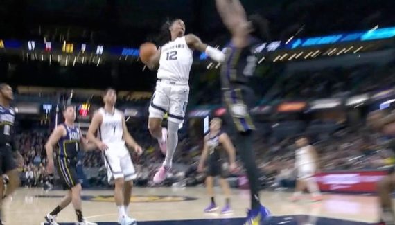 ¡Con su volcada masiva, Ja Morant sacudió el planeta de la NBA!