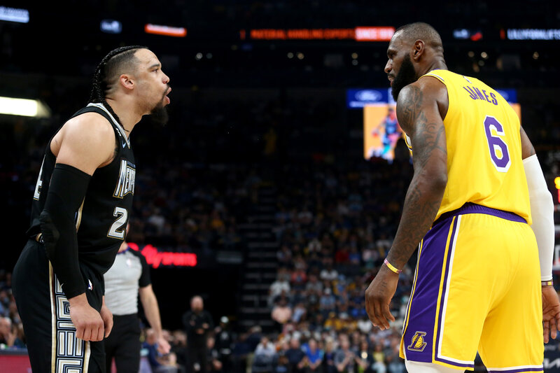 Dillon Brooks LeBron James