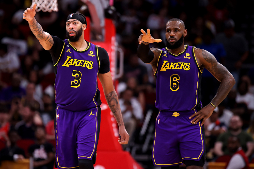 Anthony Davis LeBron James