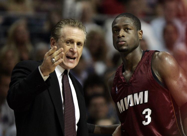 Pat Riley Dwyane Wade