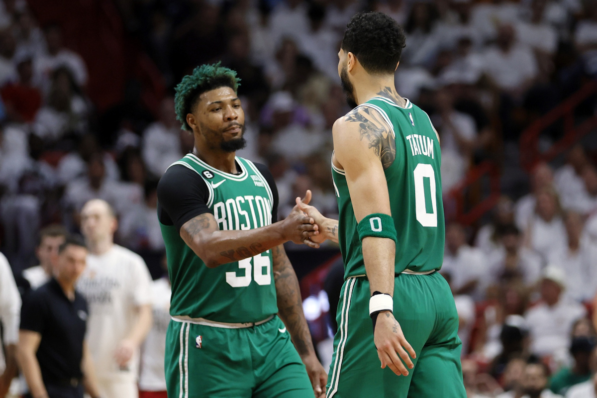 Marcus Smart Jayson Tatum