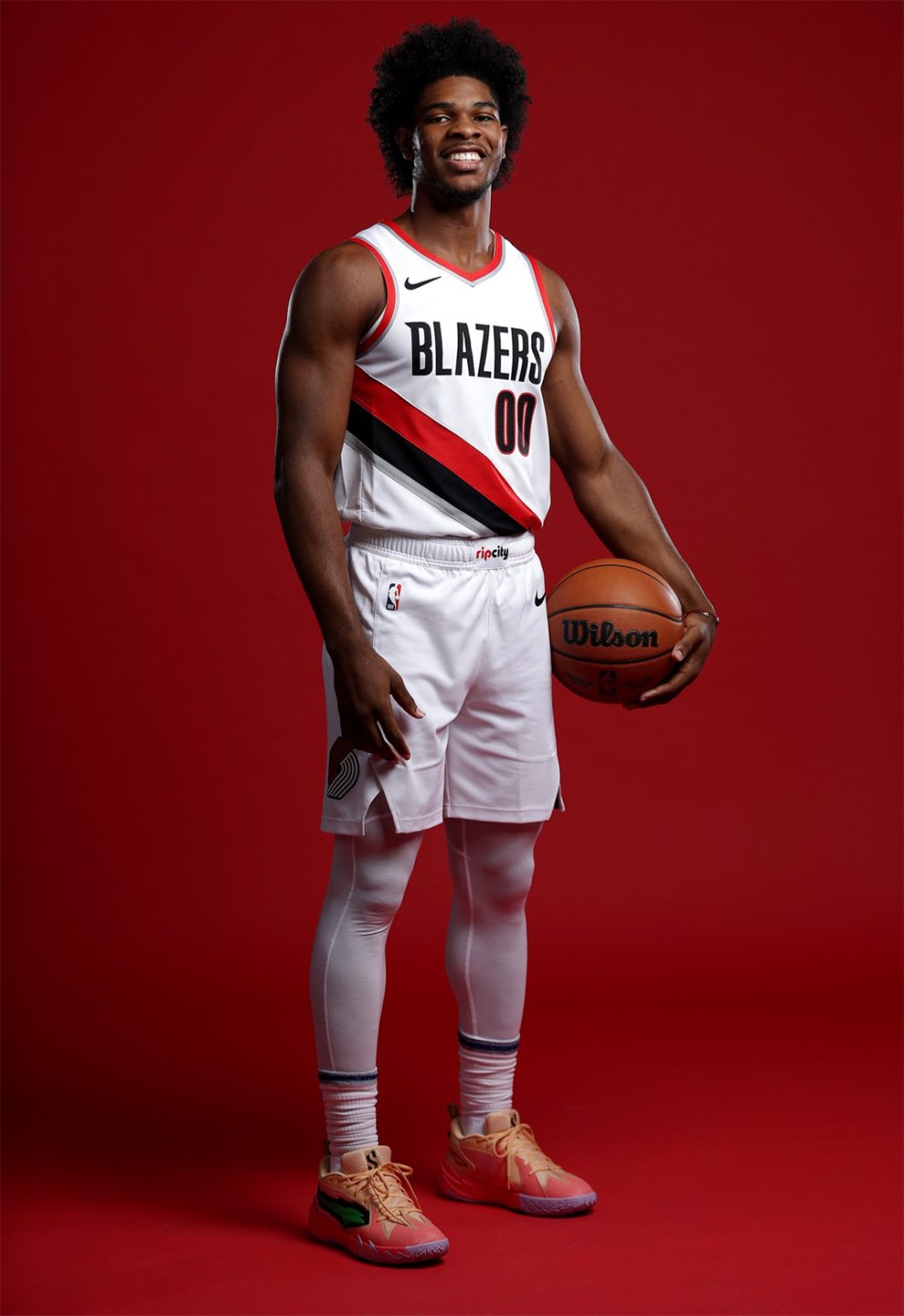 Scoot Henderson Appears With His Own Signature Shoe On His Feet DNA