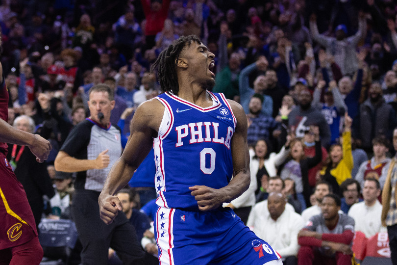 Tyrese Maxey avec les Sixers