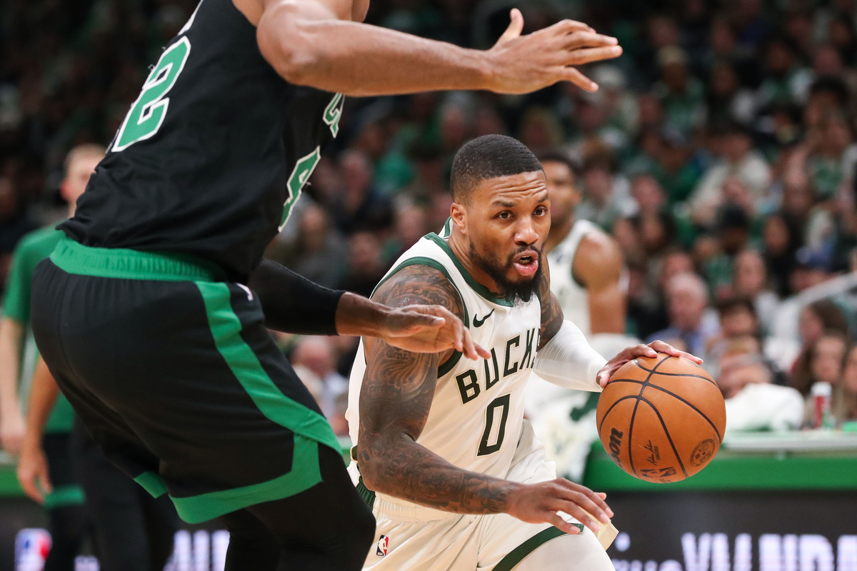 Damian Lillard et les Bucks chutent face aux Celtics