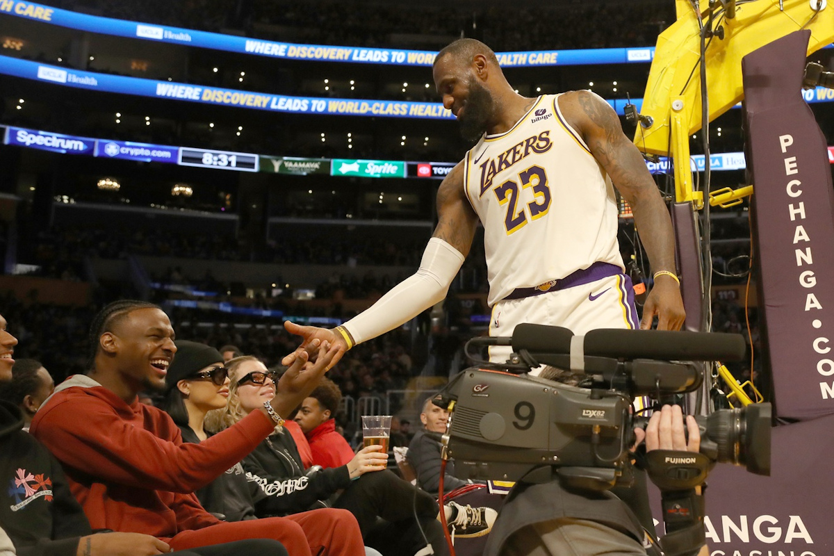 Bronny James LeBron James