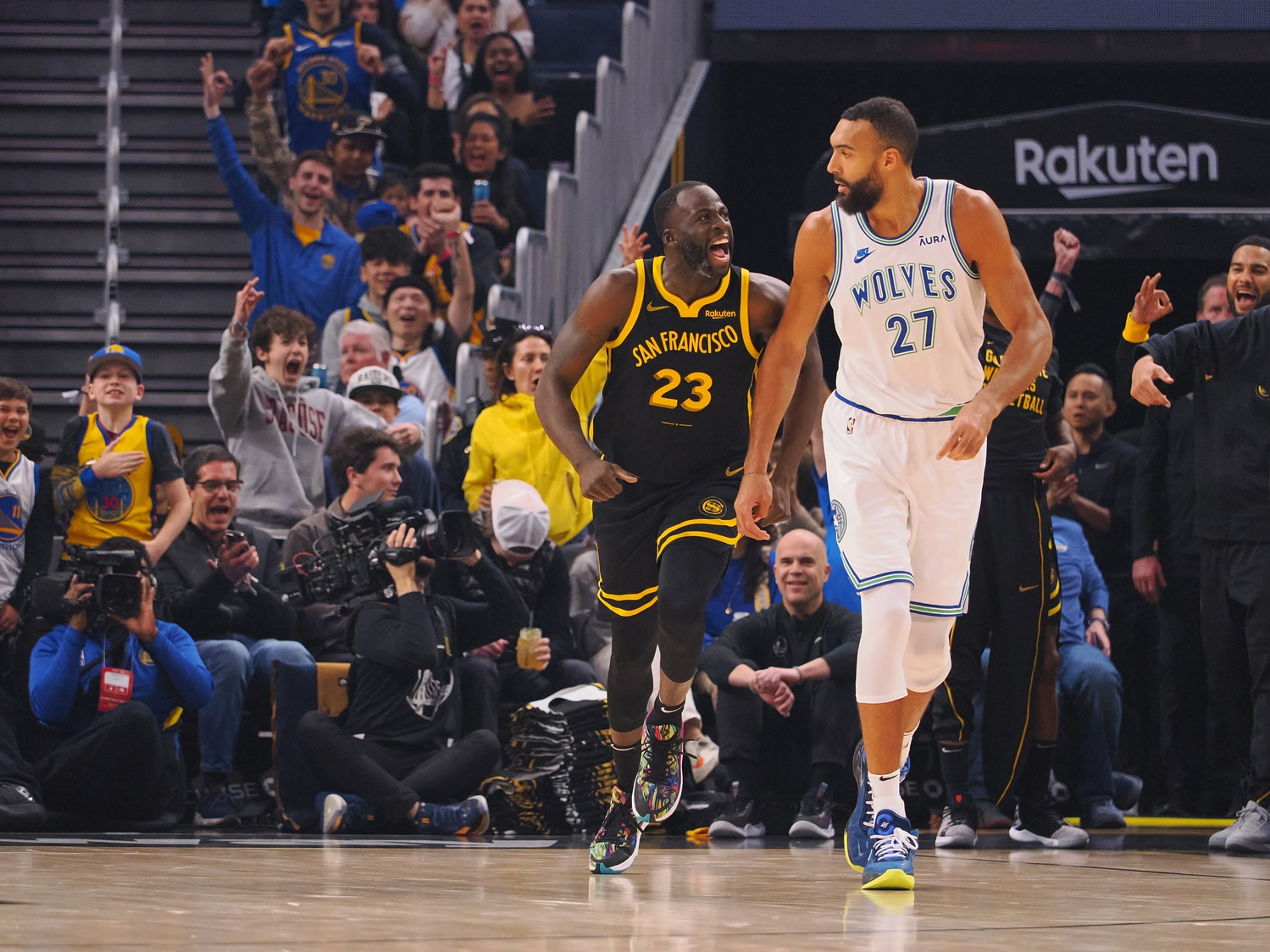 Draymond Green Rudy Gobert
