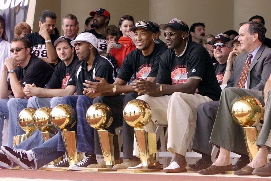 Michael Jordan Scottie Pippen (Bulls)