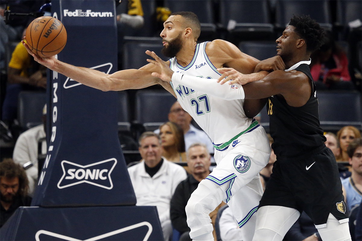 Rudy Gobert et les Wolves