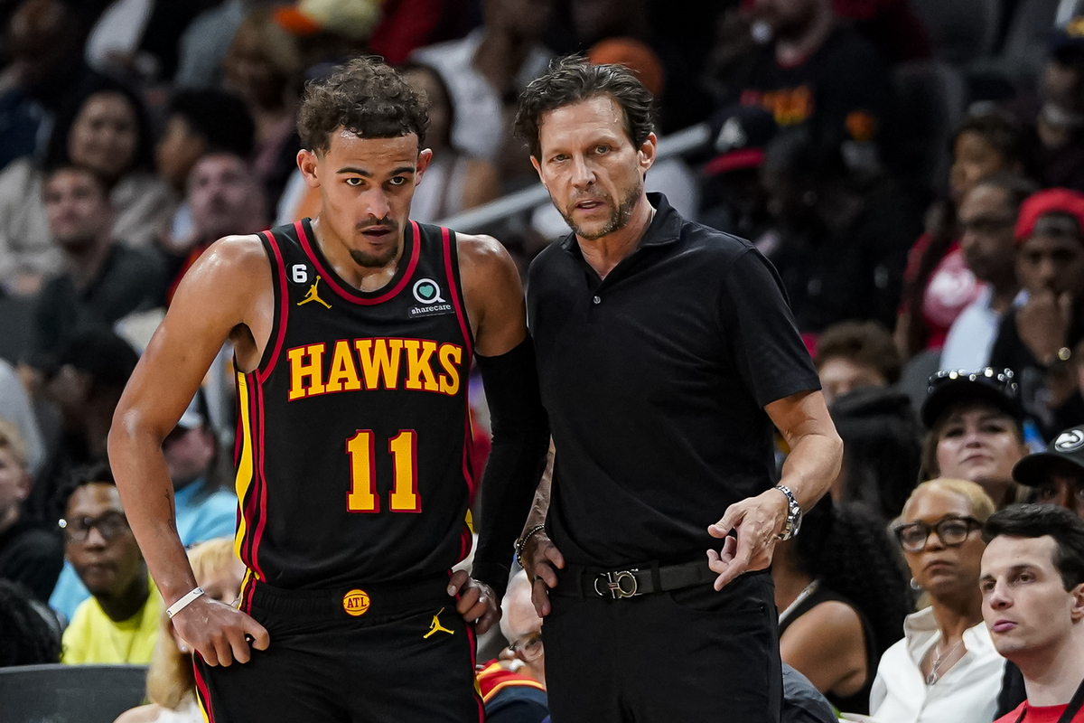 Trae Young et Quin Snyder