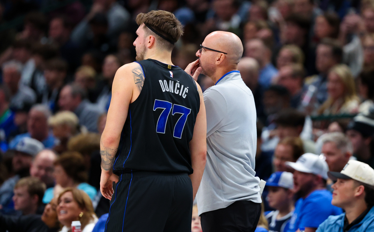 Jason Kidd et Luka Doncic