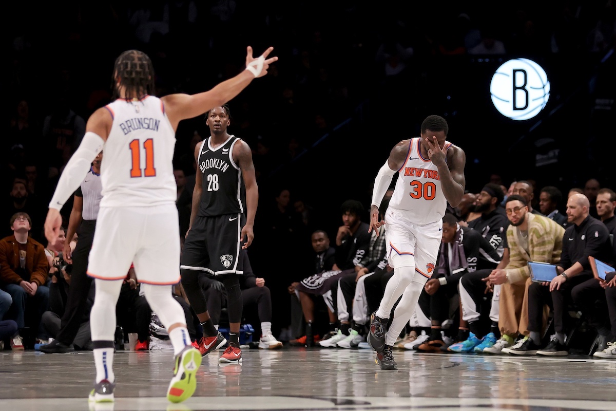 Julius Randle Jalen Brunson Knicks