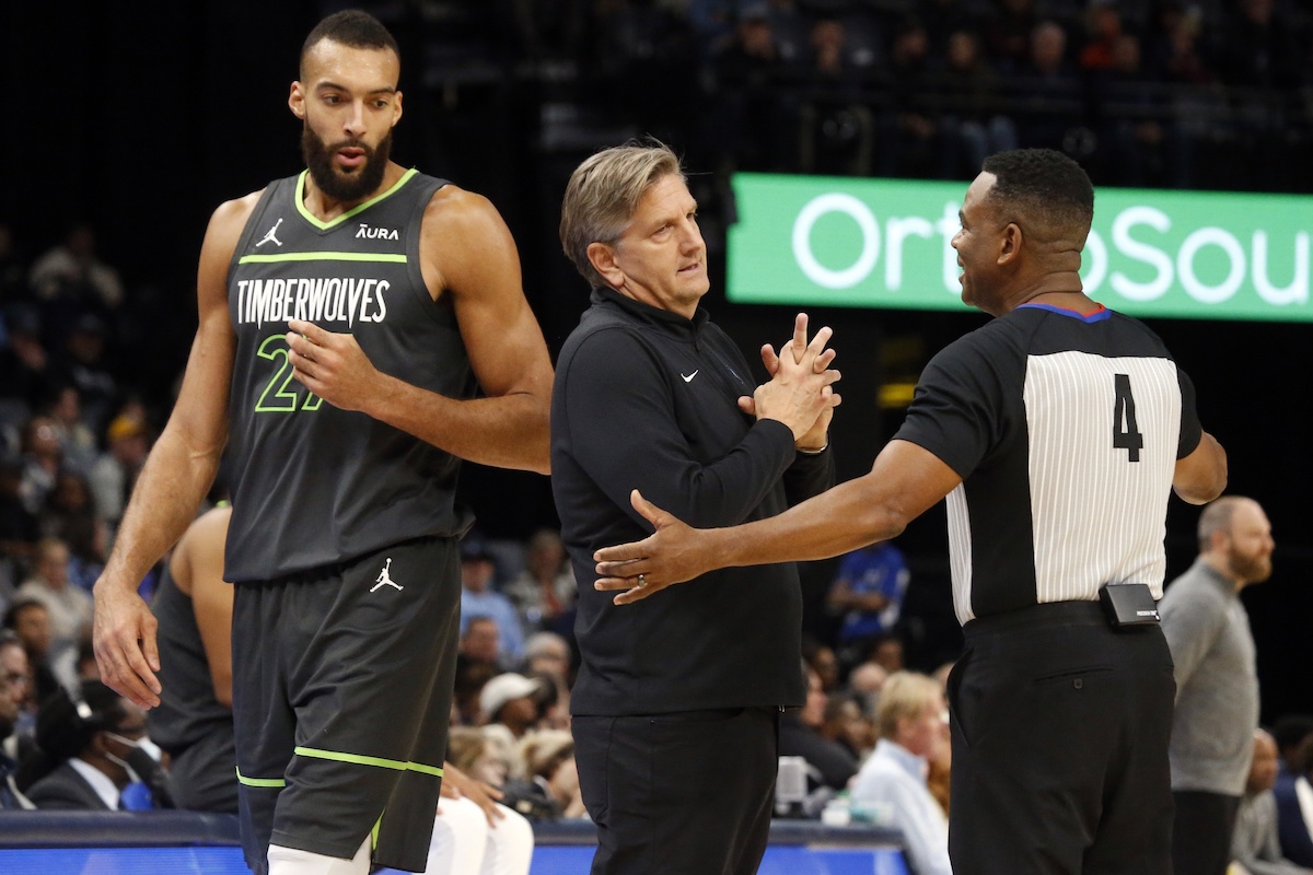 Chris Finch - Rudy Gobert