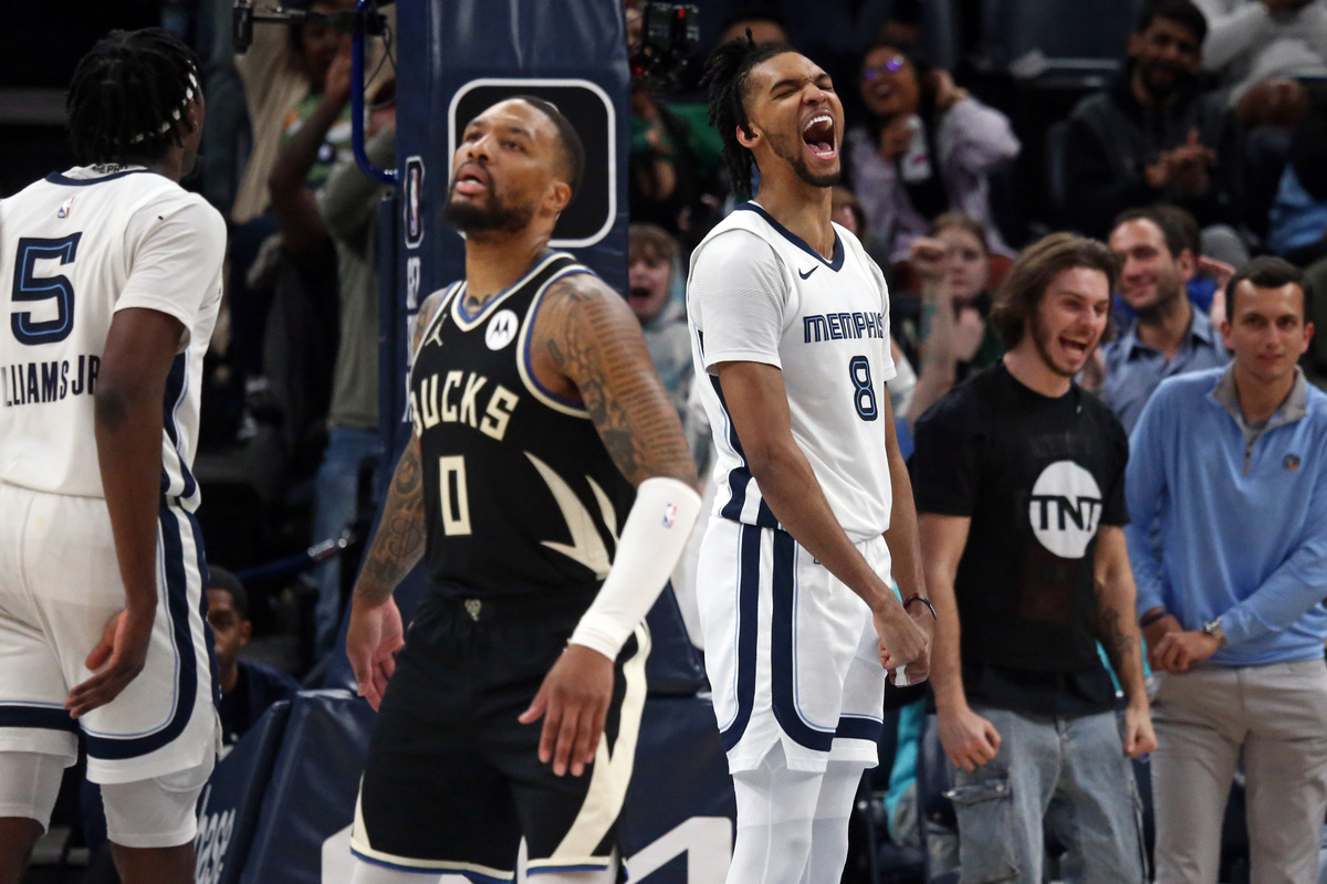 Les Bucks face aux Grizzlies