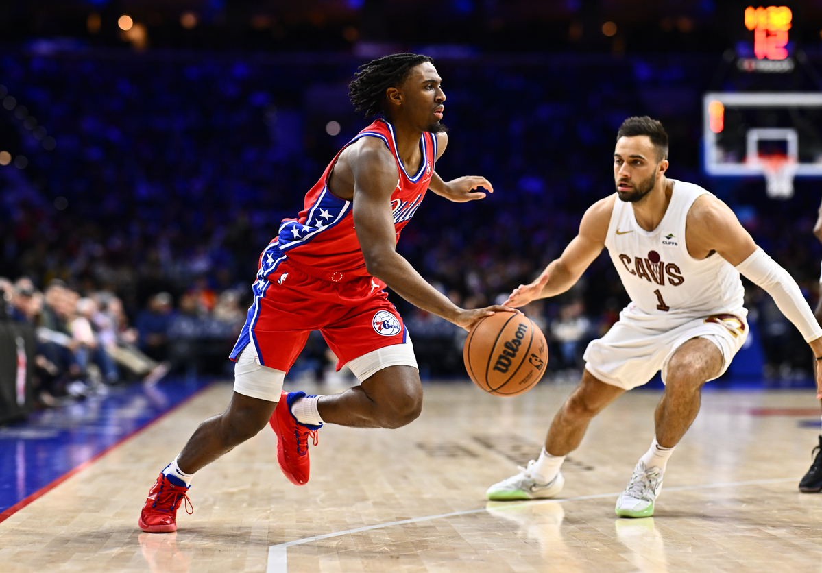 Tyrese Maxey face aux Cavaliers