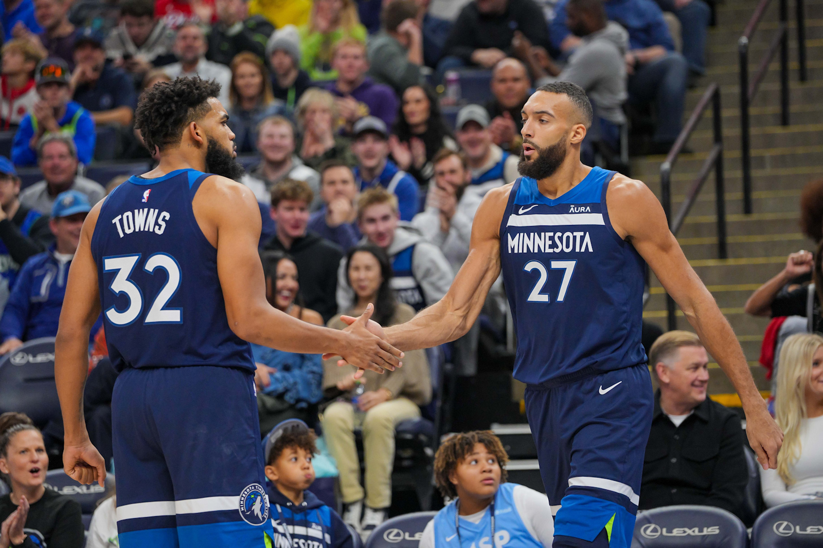 Rudy Gobert Karl-Anthony Towns All-Star Game
