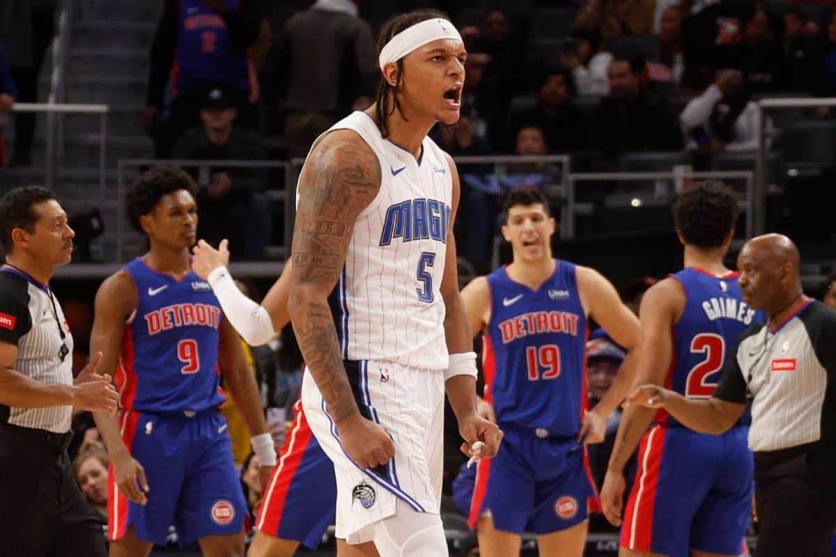 Paolo Banchero face aux Pistons