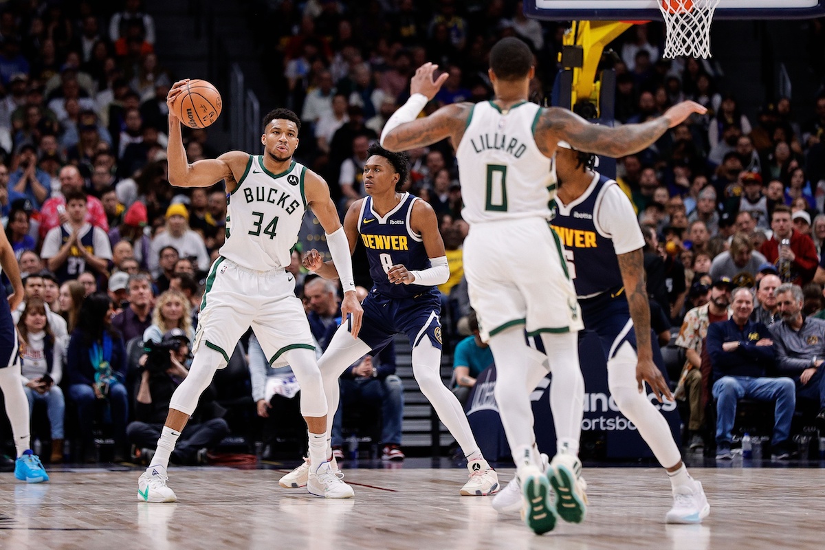 Giannis Antetokounmpo Damian Lillard 