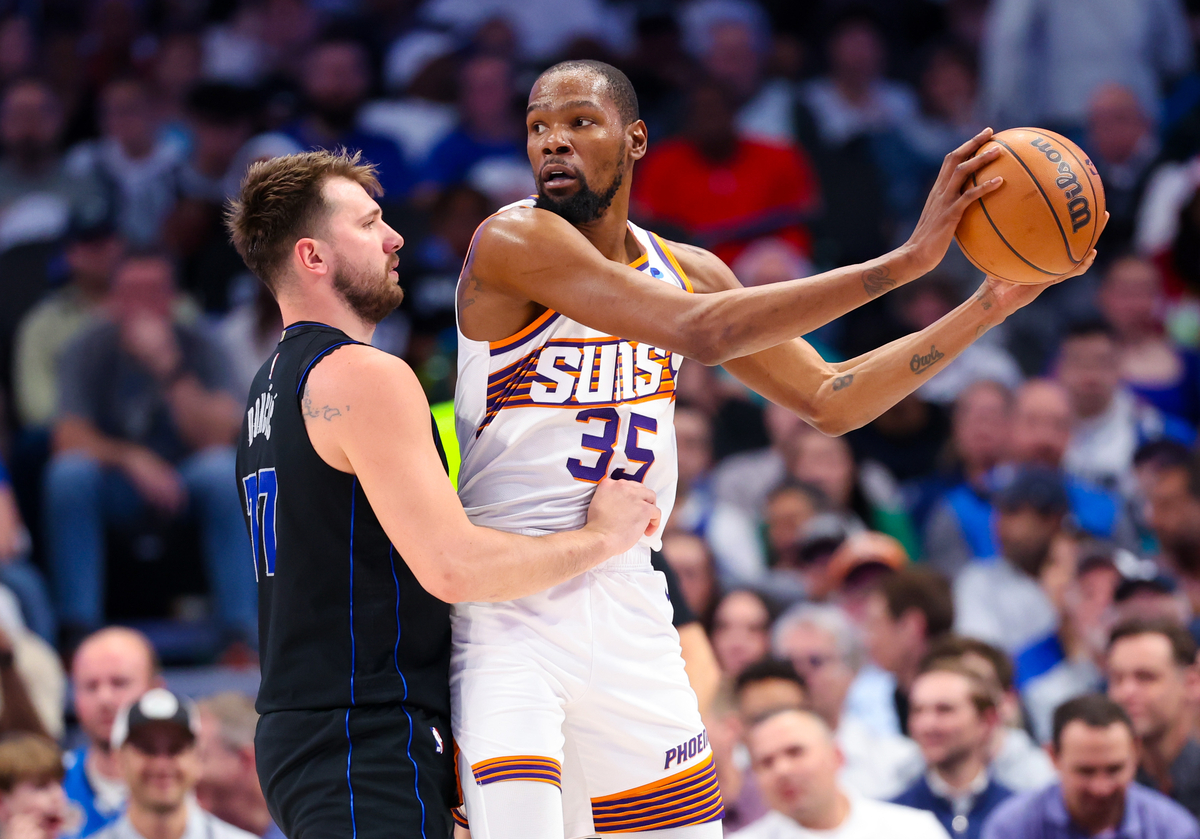 Luka Doncic et Kevin Durant