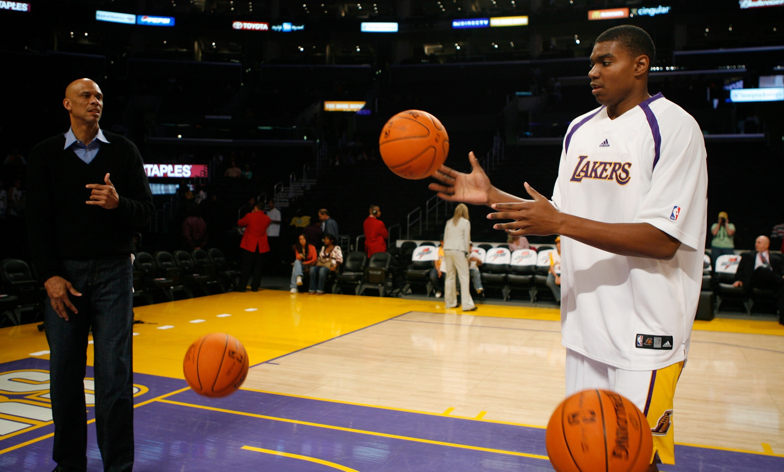 Andrew Bynum et les plus jeunes joueurs de l'histoire de la NBA 