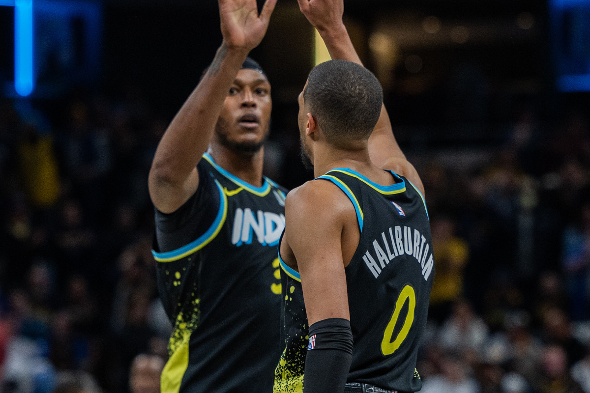 Tyrese Haliburton et Myles Turner